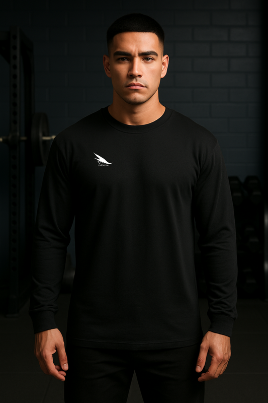 Dark Gym Unisex Long Sleeve T-Shirt
